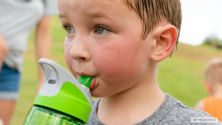 Proper hydration for kids