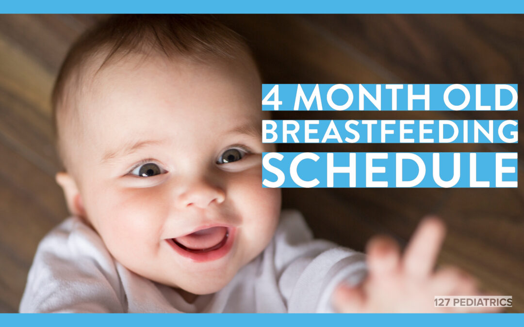 4 Month Old Breastfeeding Schedule